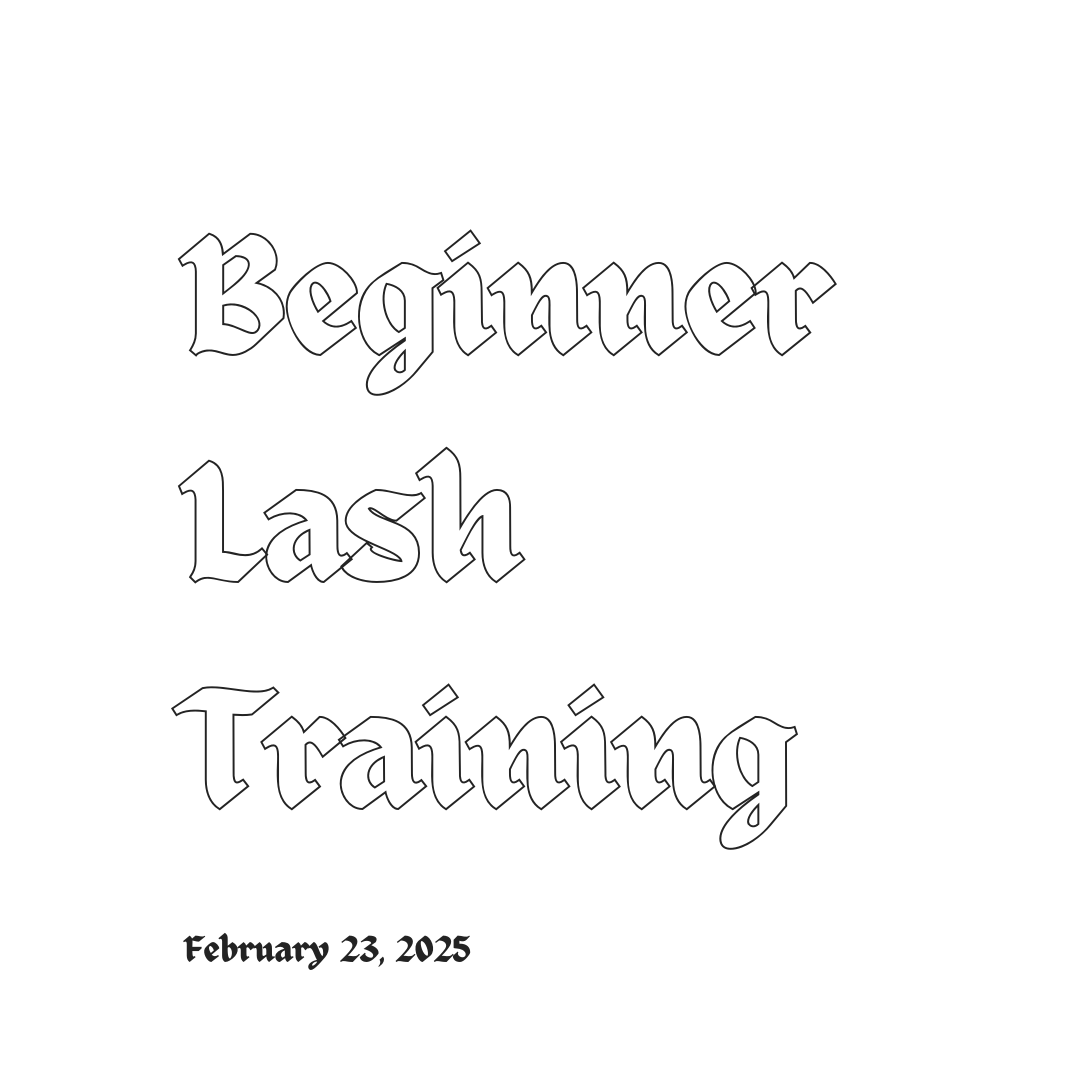 Beginner Lash Training